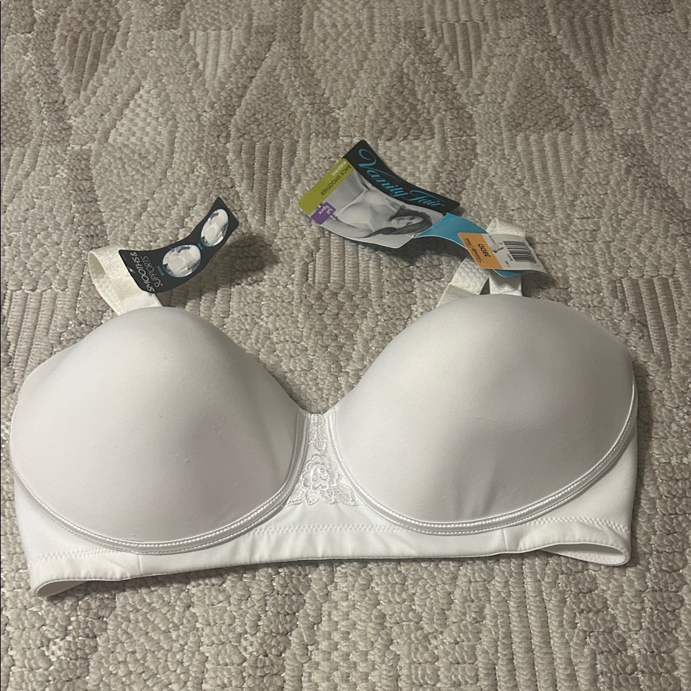 Vanity Fair White Bra